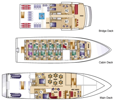 Safari Explorer Deck Plan