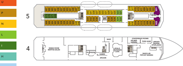 Virtual tour of the MS Kong Harald